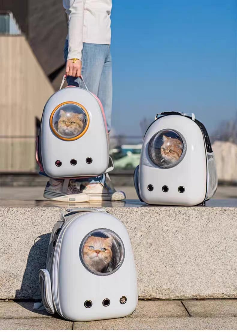 Mochila estilo capsula para mascotas hasta 8KG