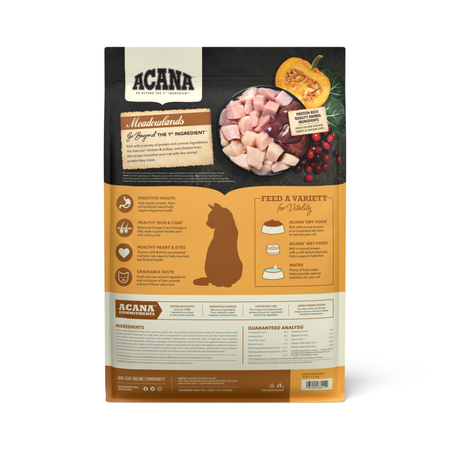 Comida para Gato Acana: Adulto Meadowlands 4LBS