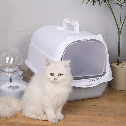 Arenero cerrado oreja de gatito pequeño #302