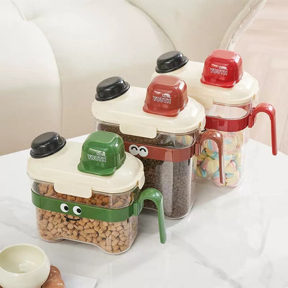 Contenedor hérmetico plastico para alimento de 360ml