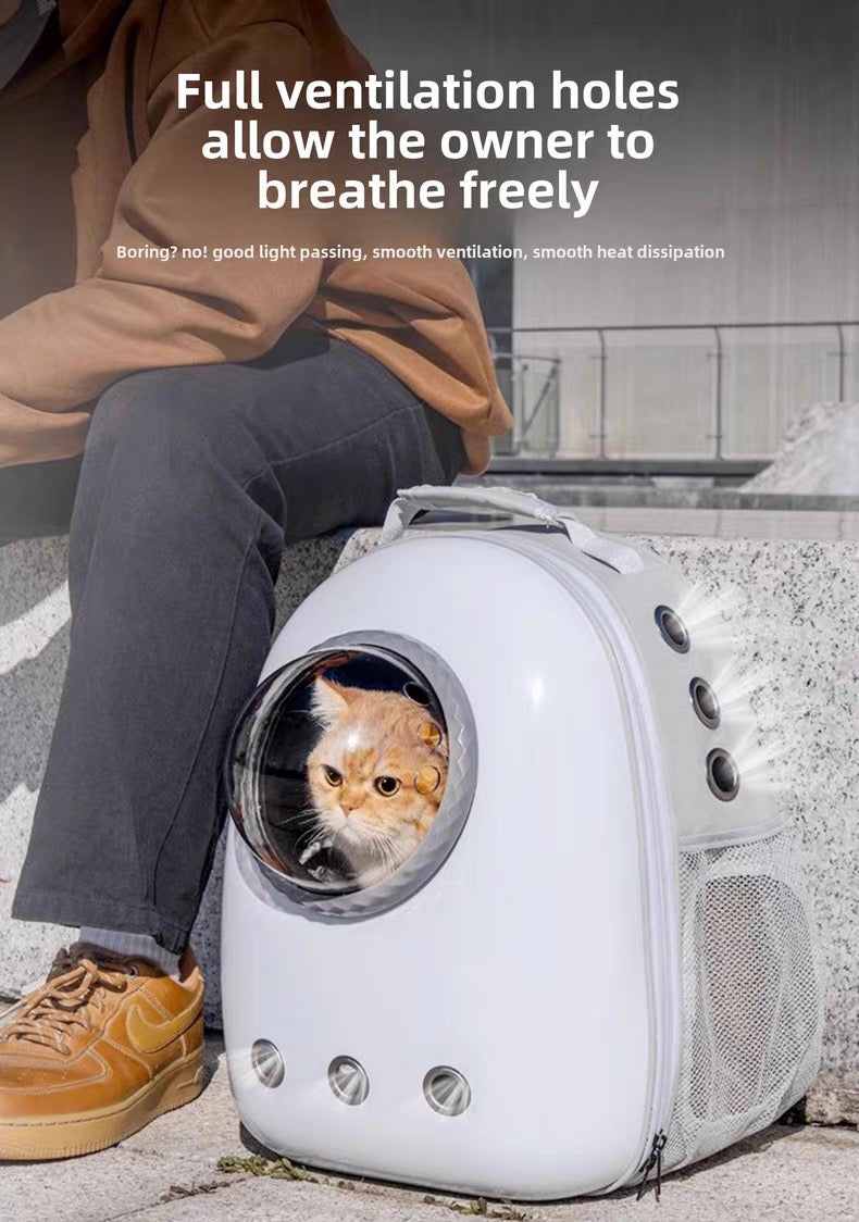 Mochila estilo capsula para mascotas hasta 8KG