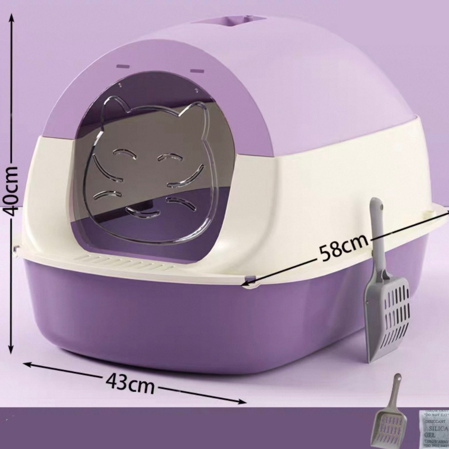 Arenero cerrado 2 en 1 modelo MT87 (Dos colores disponibles)