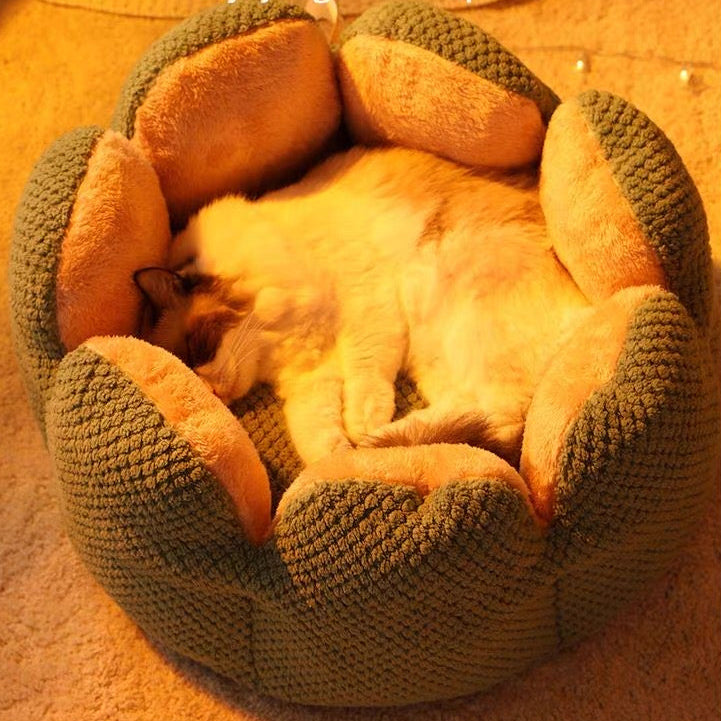 Cama de flor para mascotas (dos tamaños)