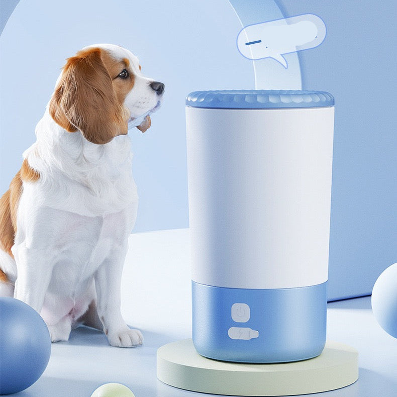 Limpiador de patitas automatico para mascotas