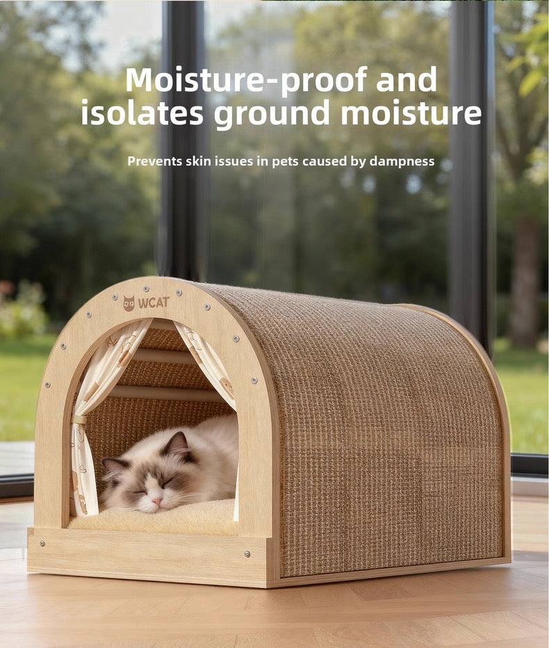 Casita de sisal para gatos 47*39*35cm