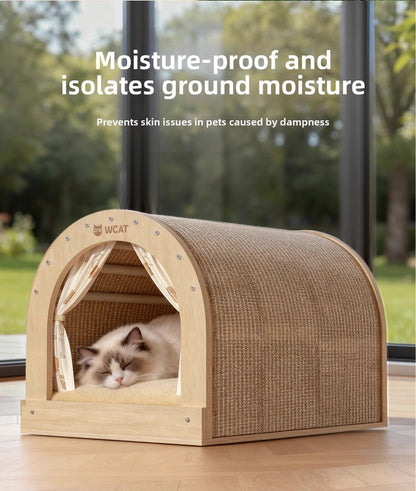 Casita de sisal para gatos 47*39*35cm