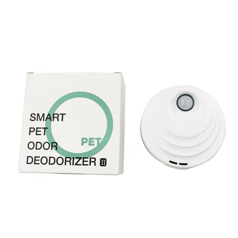 Eliminador de olores inteligente para mascotas (ideal para areneros)