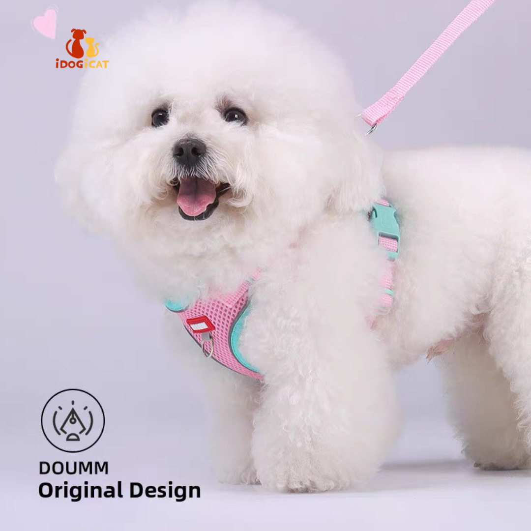 Pechera anti escape reflectiva para perros pequeños