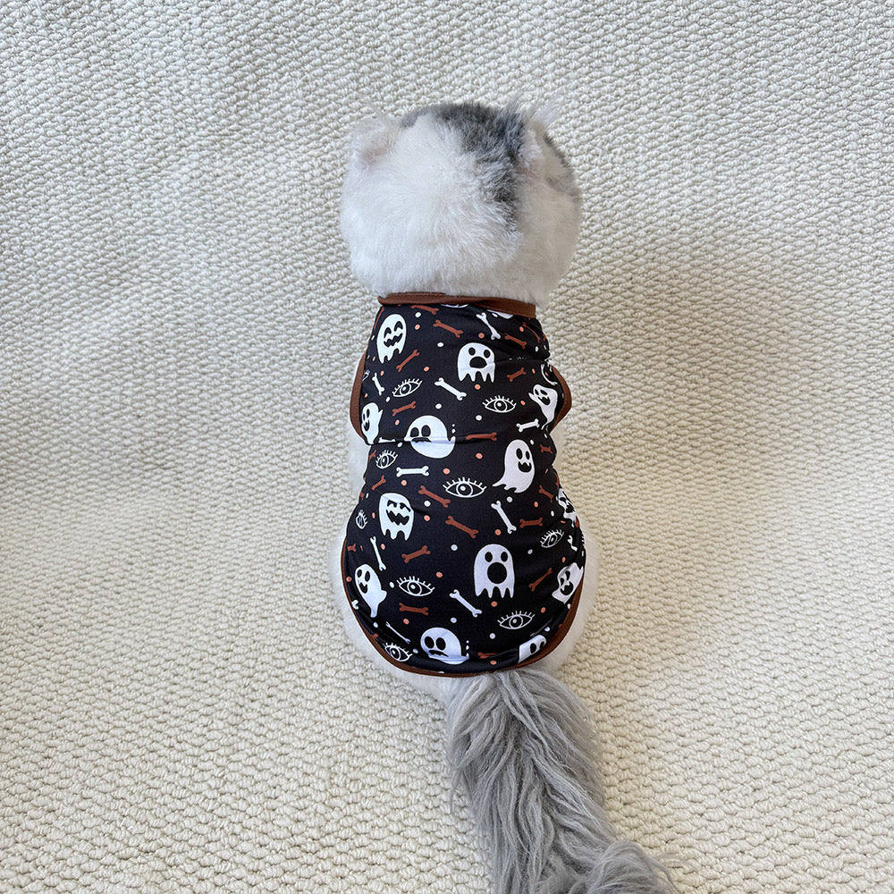 Camiseta de halloween para mascotas