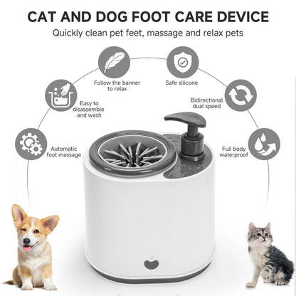 Limpiador de patas para perros
