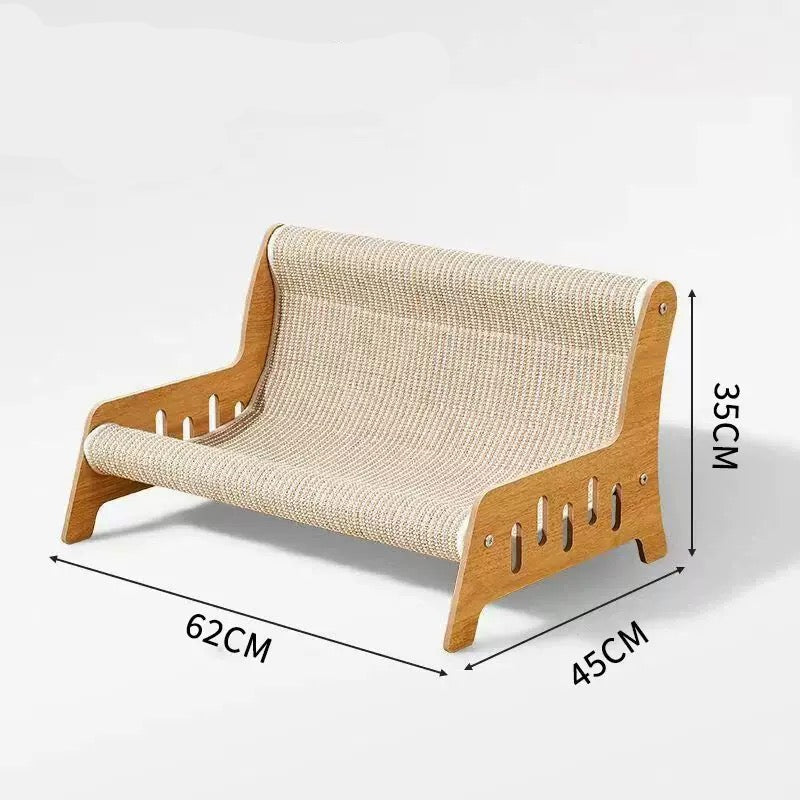 Silla de sisal para gatos  (62×45×35 cm)