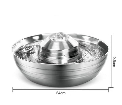 Fuente de acero para mascotas modelo FT560 2L