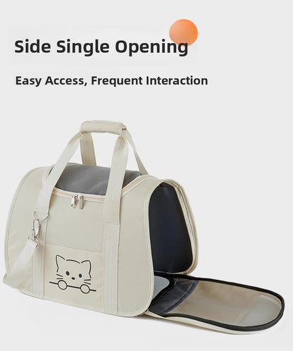 Bolso de hombro para transportar mascotas pequeñas (dos colores)