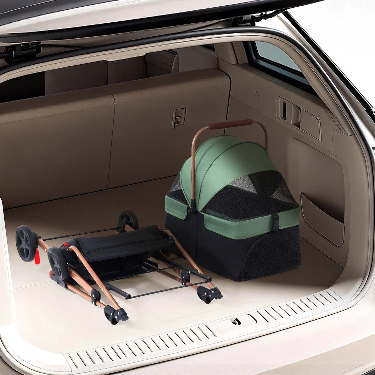 Coche para mascotas modelo 502