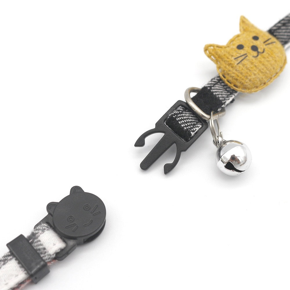 Collar para gatos cara de gatito