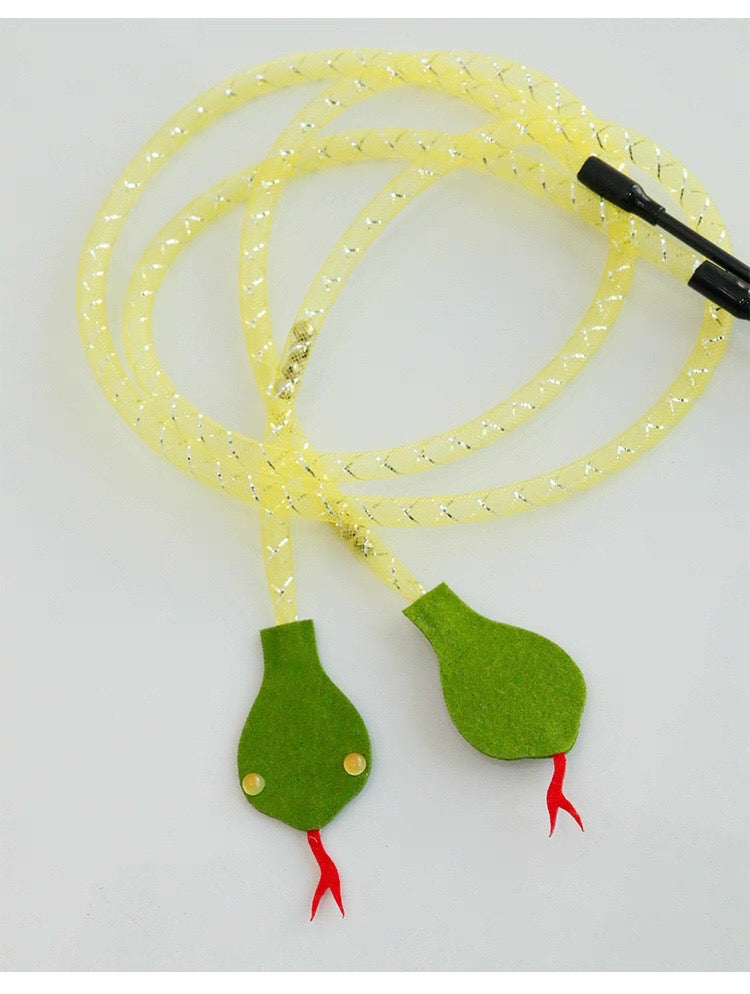 Cañita de gatos estilo serpiente