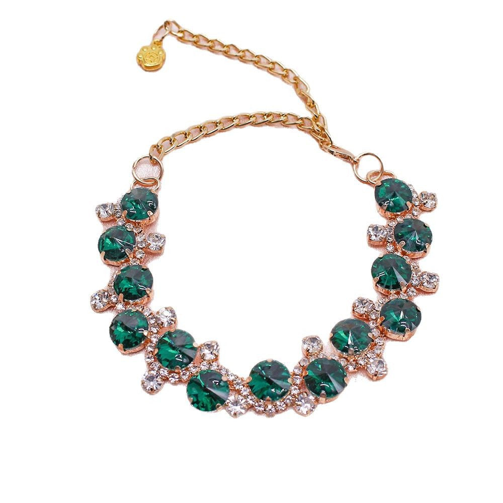 Collar brillante elegante para mascotas
