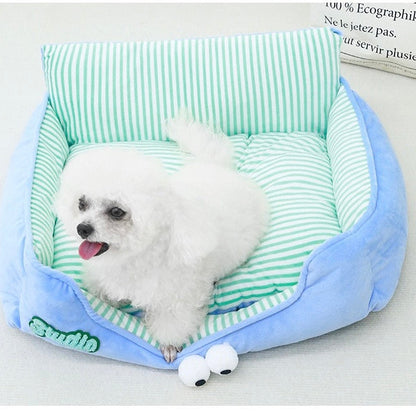 Sofa celeste para mascotas modelo 6429 (52*45*20cm) Hasta 12 libras