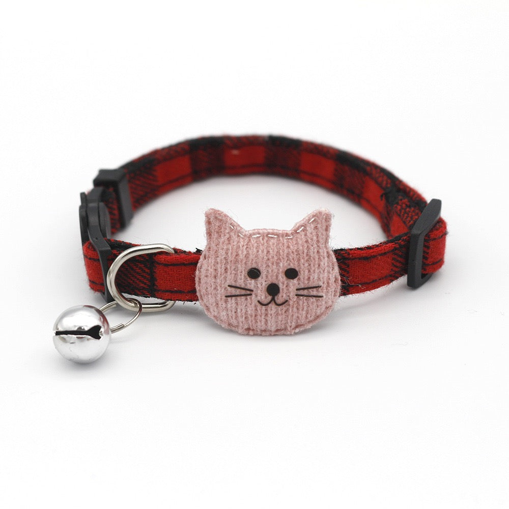 Collar para gatos cara de gatito