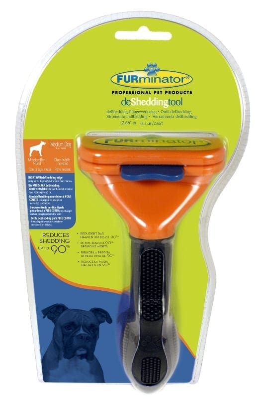 FURminator Herramienta de desprendimiento para perros con pelo corto