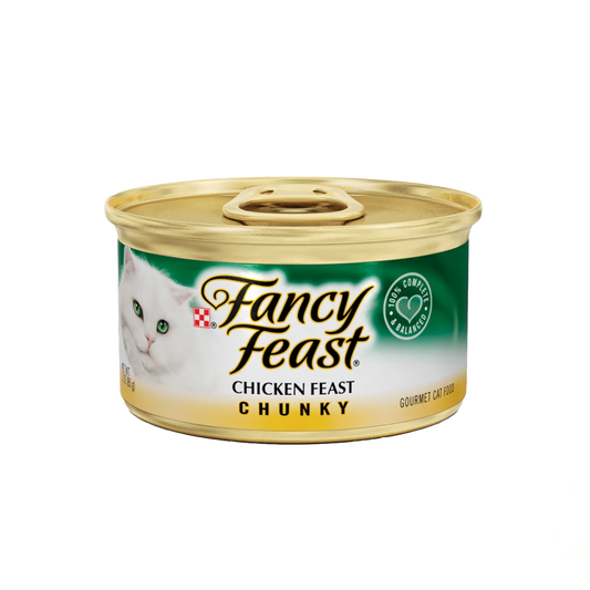 Alimento Húmedo para Gato  Purina Fancy Feast: Sabor a Pollo, 85g.