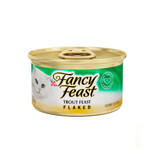 Alimento Húmedo para Gato  Purina Fancy Feast: Sabor a Trucha, 85g.