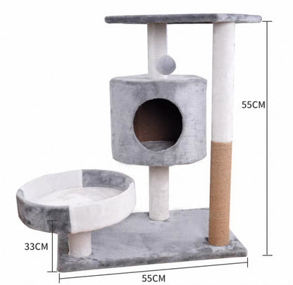 Torre mini para gatos 50cm