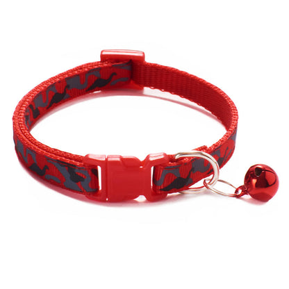Collares estilo militar para gatos