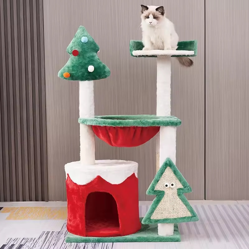 Rascador navideño para gatos modelo #1