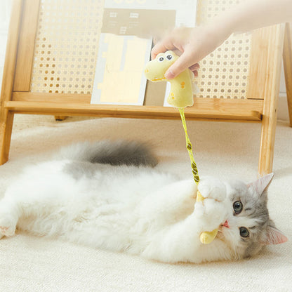 Peluche para gatos con relleno fruta de catnip