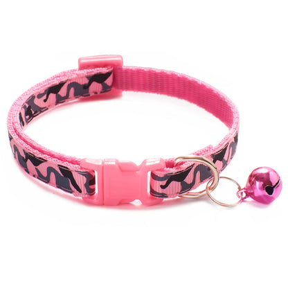 Collares estilo militar para gatos
