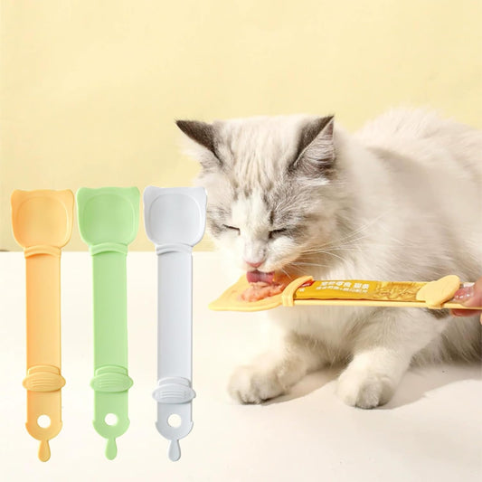 Cuchara exprimidora para snacks