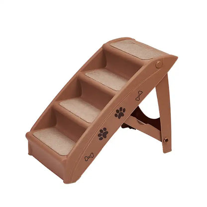 Escalera plegable de plástico para perros