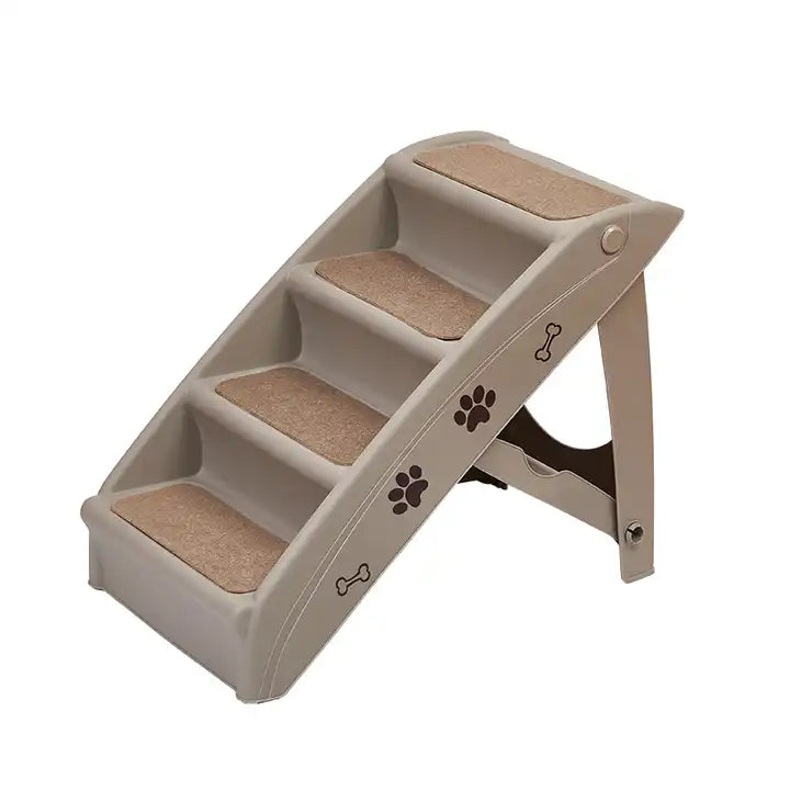 Escalera plegable de plástico para perros