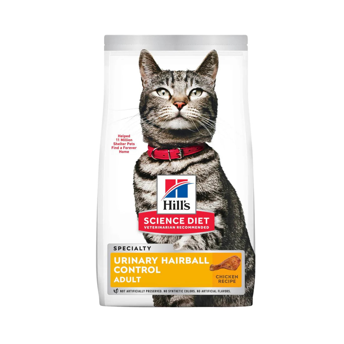Comida para Gato Hills: Science Diet, Adulto Urinary & Hairball Control 1.58kg