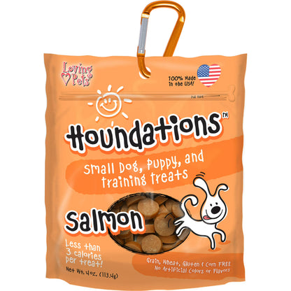 Snacks para Perro Loving Pets: Houndations, 3 sabores 4Oz