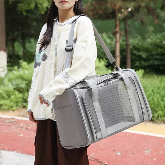 Bolso transportador de mascotas (45*30*30cm) 4 colores disponibles