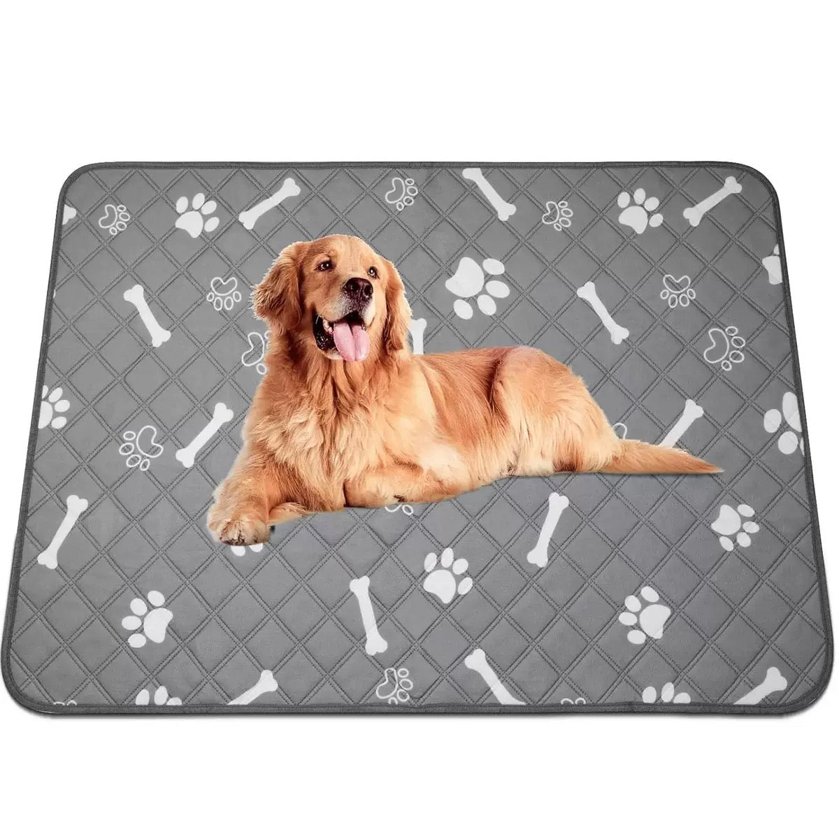 Pads reutilizables absorbentes para mascotas con diseño (dos tamaños)