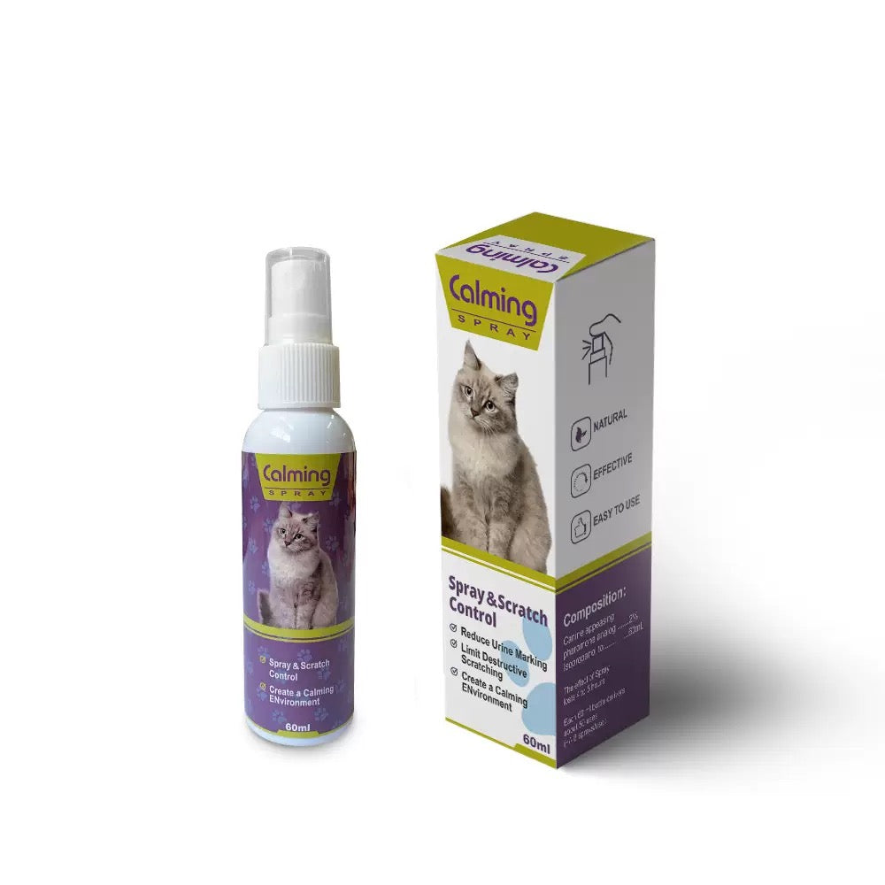 Spray calmante de feromonas para gatos