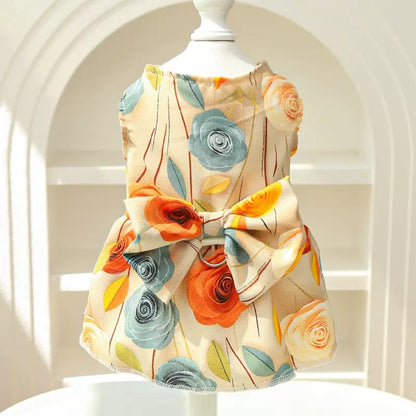 Vestido de verano para mascotas