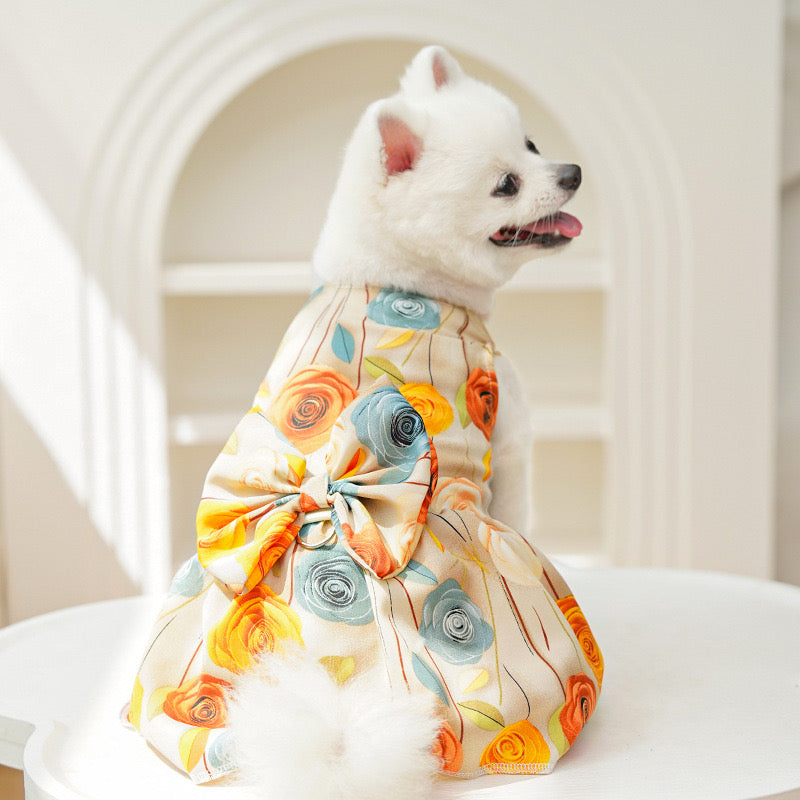 Vestido de verano para mascotas
