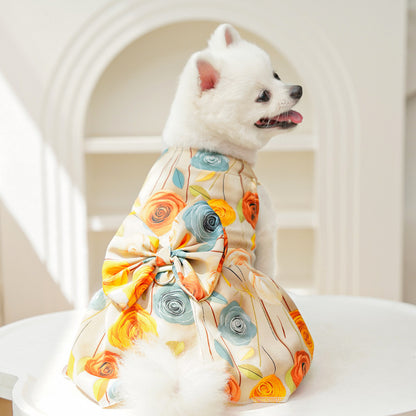 Vestido de verano para mascotas