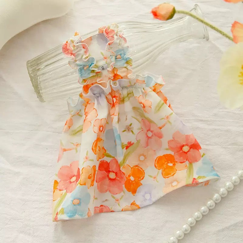 Vestido con gancho para mascotas pequeñas