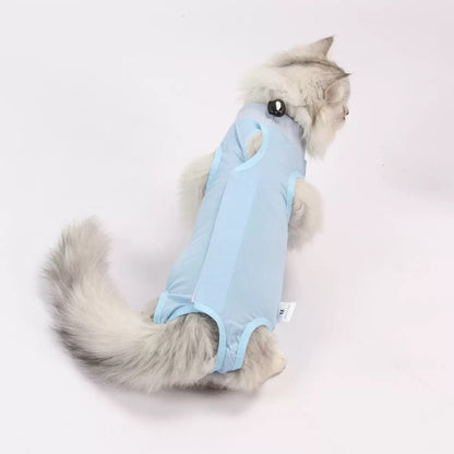 Traje postoperatorio para gatos modelo #T10