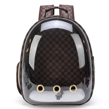 Mochila de burbuja para mascotas