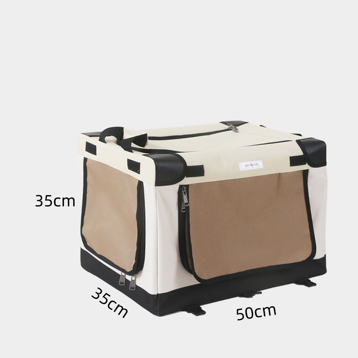 Maleta rueda estilo carrito para mascotas