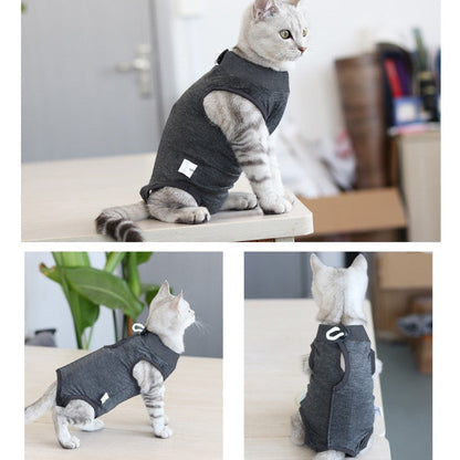 Traje postoperatorio para gatos modelo #T10