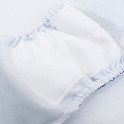 Pañal para macho de tela azul DG111