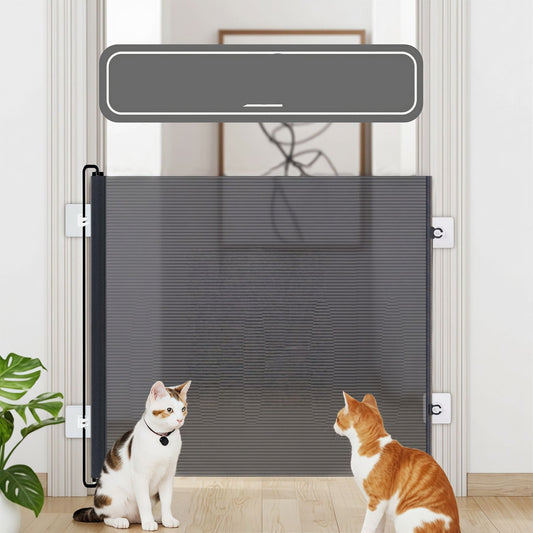 Malla retráctil para puertas