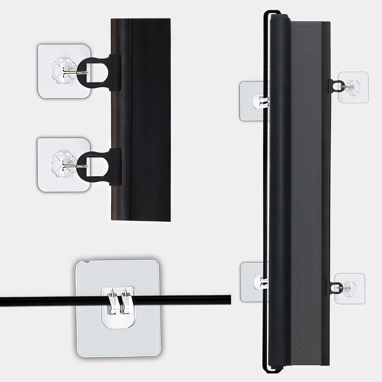 Malla retráctil para puertas